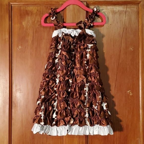 NEW RUFFLED STRETCHY SILKY FOOTBALL DRESS - Picture 1 of 1